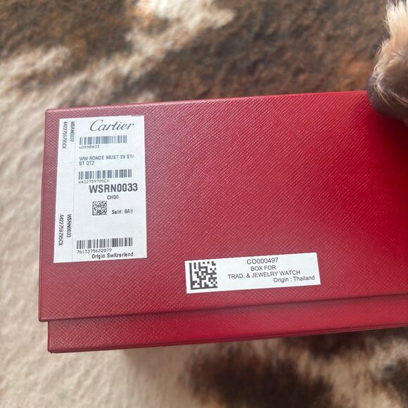 Cartier Wrist Watch Box - Picture 2 of 5